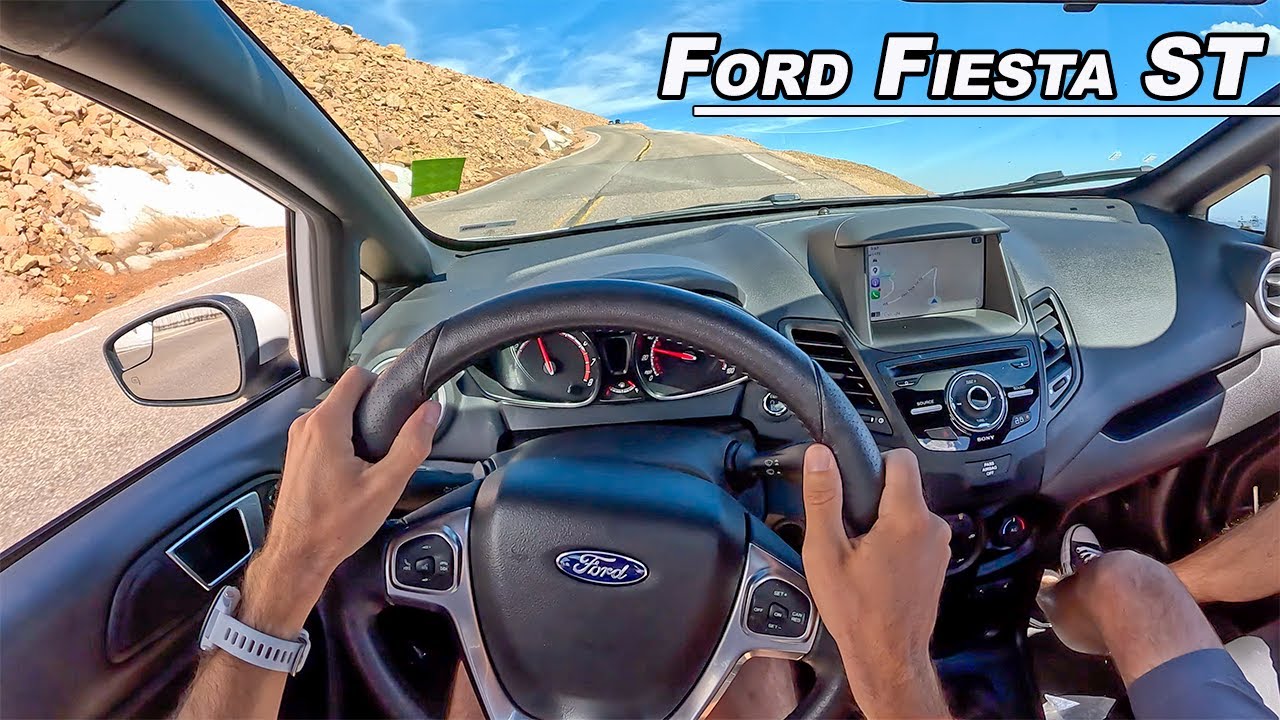 2019 Ford Fiesta ST - Climbing Pikes Peak 14,115ft in a Turbo Hot Hatch (POV Binaural Audio)