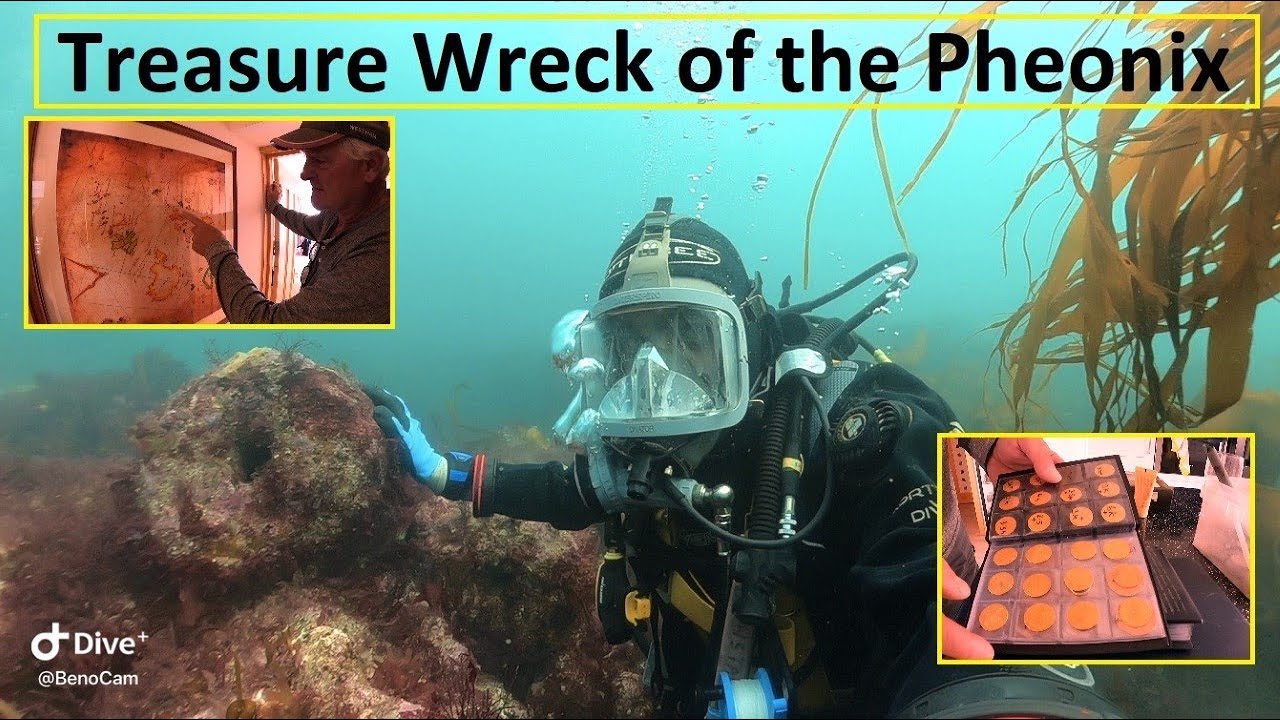 Treasure Wreck of the Pheonix, wrecked on the Isles of Scilly in 1680.