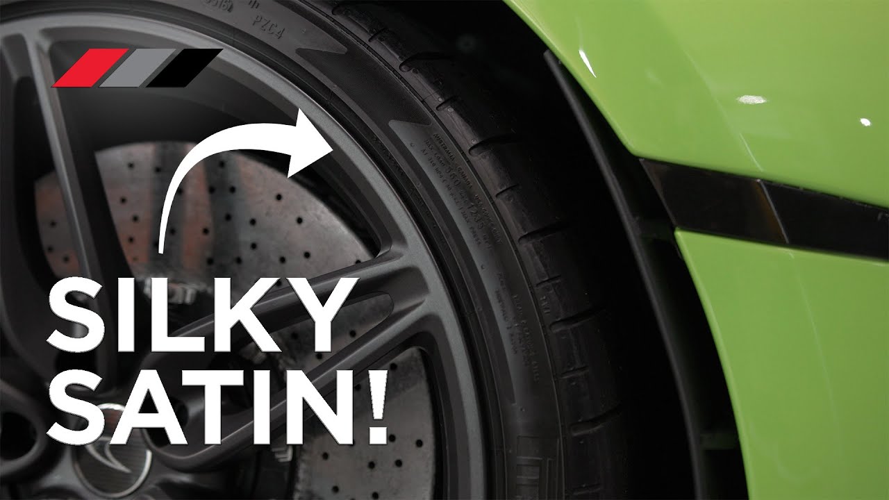 The BEST tire dressing for a satin finish | Kamikaze-Collection Tire Dressing