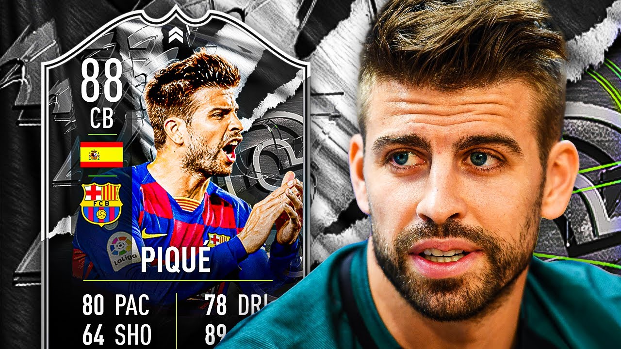 +22 PACE?! 🤯 88 SHOWDOWN PIQU&Eacute; PLAYER REVIEW! - FIFA 22 Ultimate Team