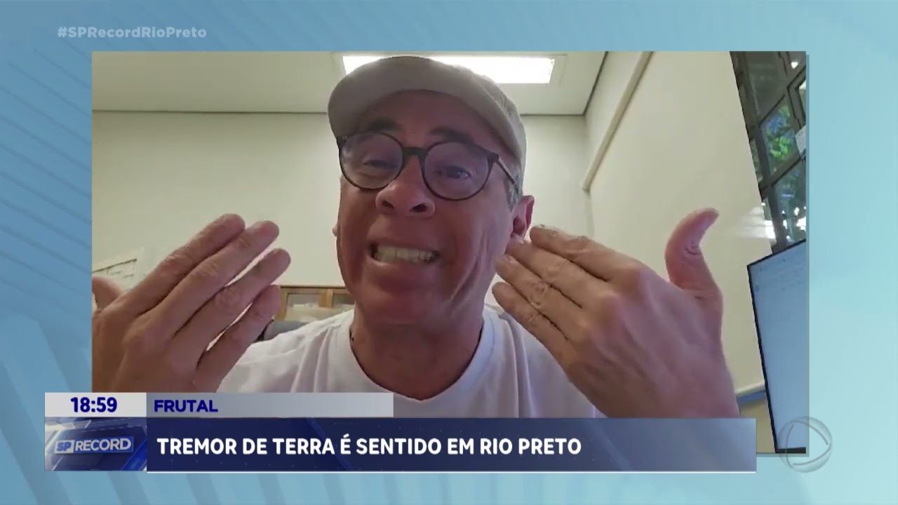 Moradores de Rio Preto sentem reflexos de tremor que aconteceu em Frutal