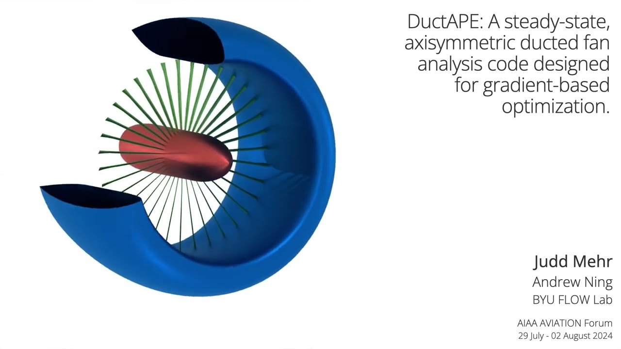 DuctAPE: A steady-state, axisymmetric ducted fan analysis code for gradient-based optimization