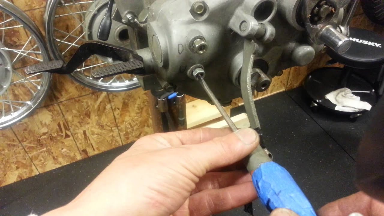 Ural: setting gear selector limit stops for 650gb