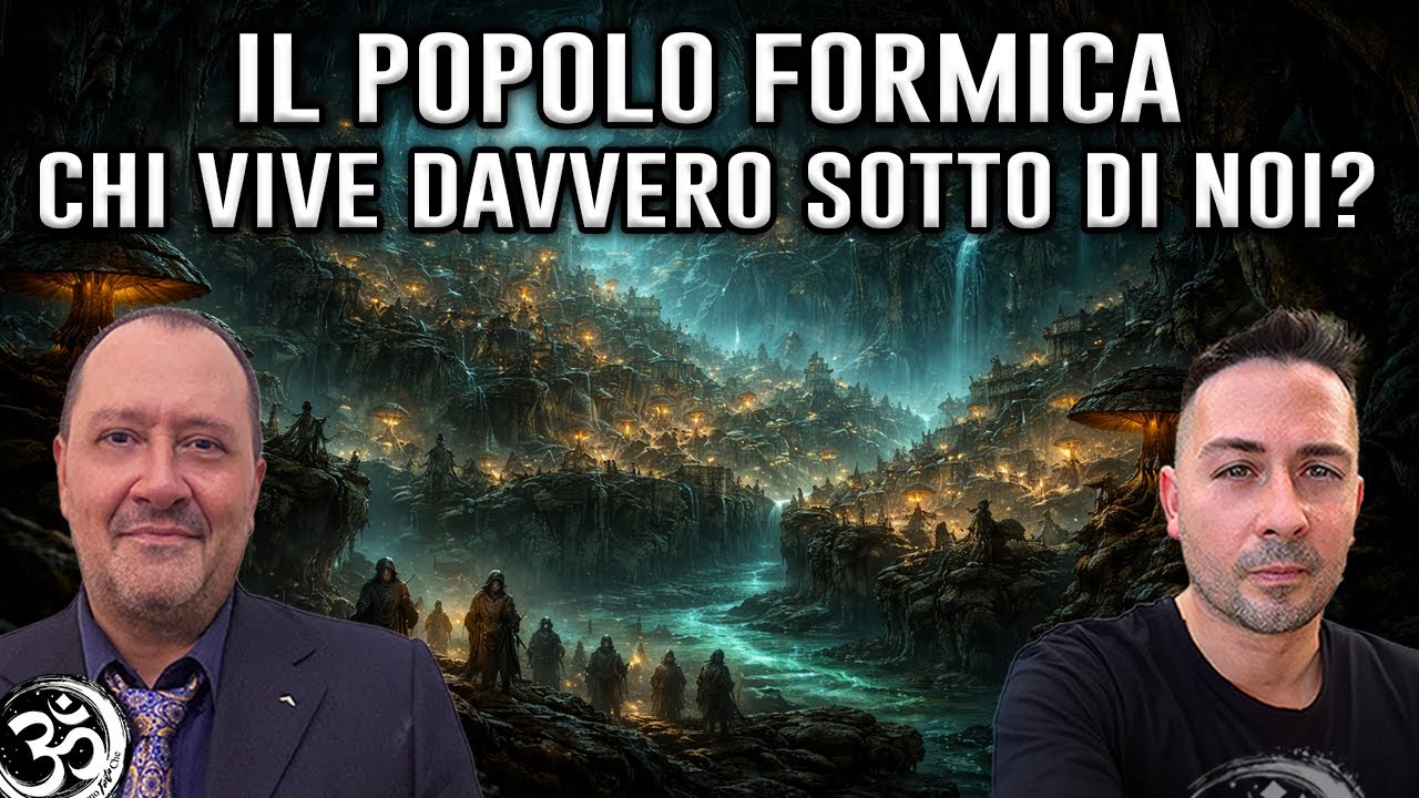 IL POPOLO FORMICA: CHI VIVE DAVVERO SOTTO DI NOI? con NICOLA BIZZI