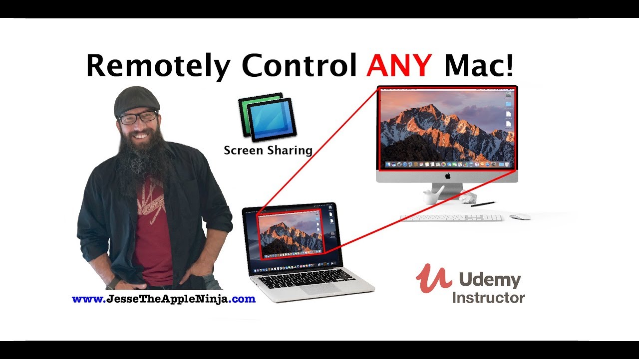 🔥Remotely Control Any  Mac With Screen Sharing!🔥Remote Mac Desktop with Remote Mac Access!