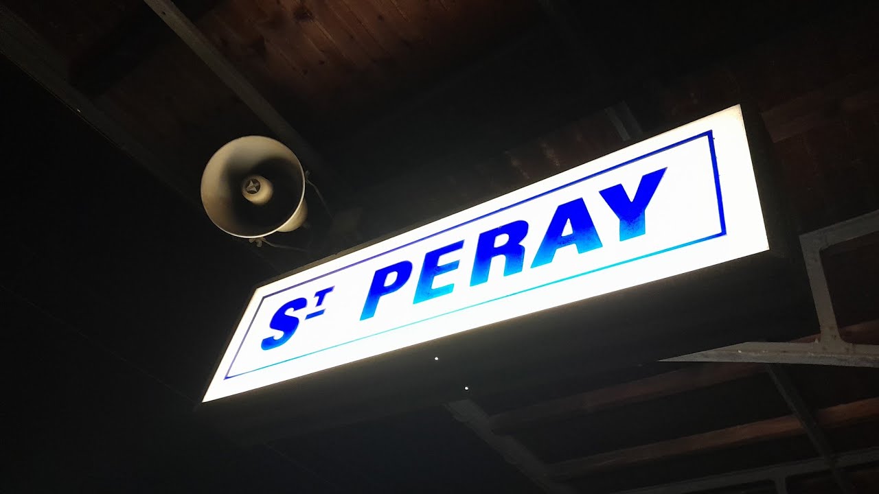 Trains de nuit en gare de St Péray (Valence ville)