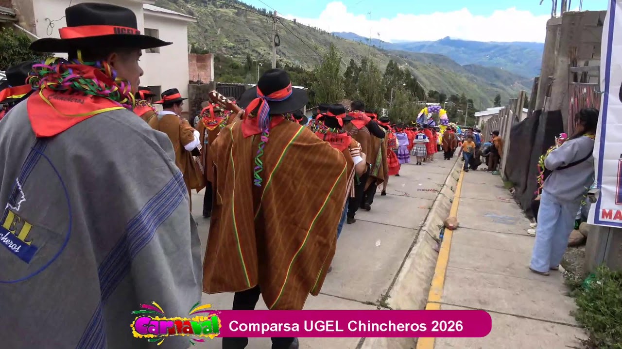 Comparsa UGEL Chincheros 2026.