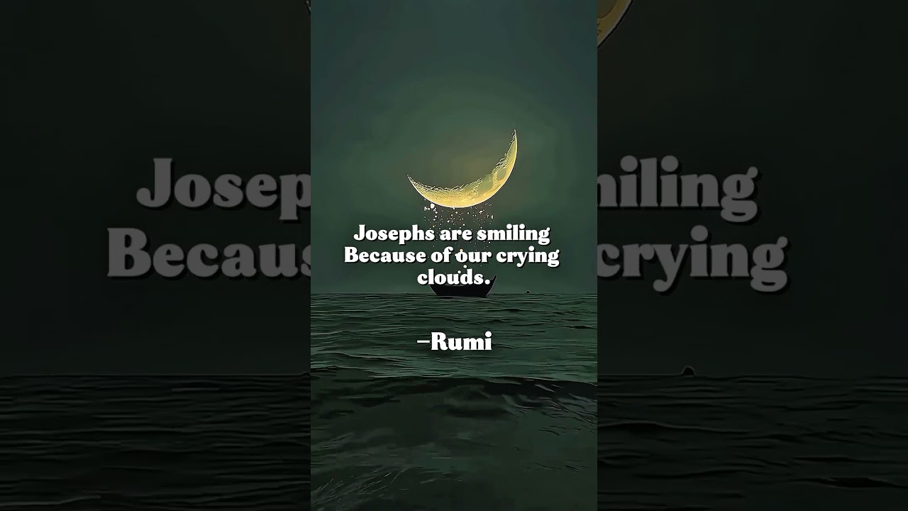 Rumi's Most Touching Poem in longing and rain. #rumi #sufismpoetry #wisdom #shortsfeed