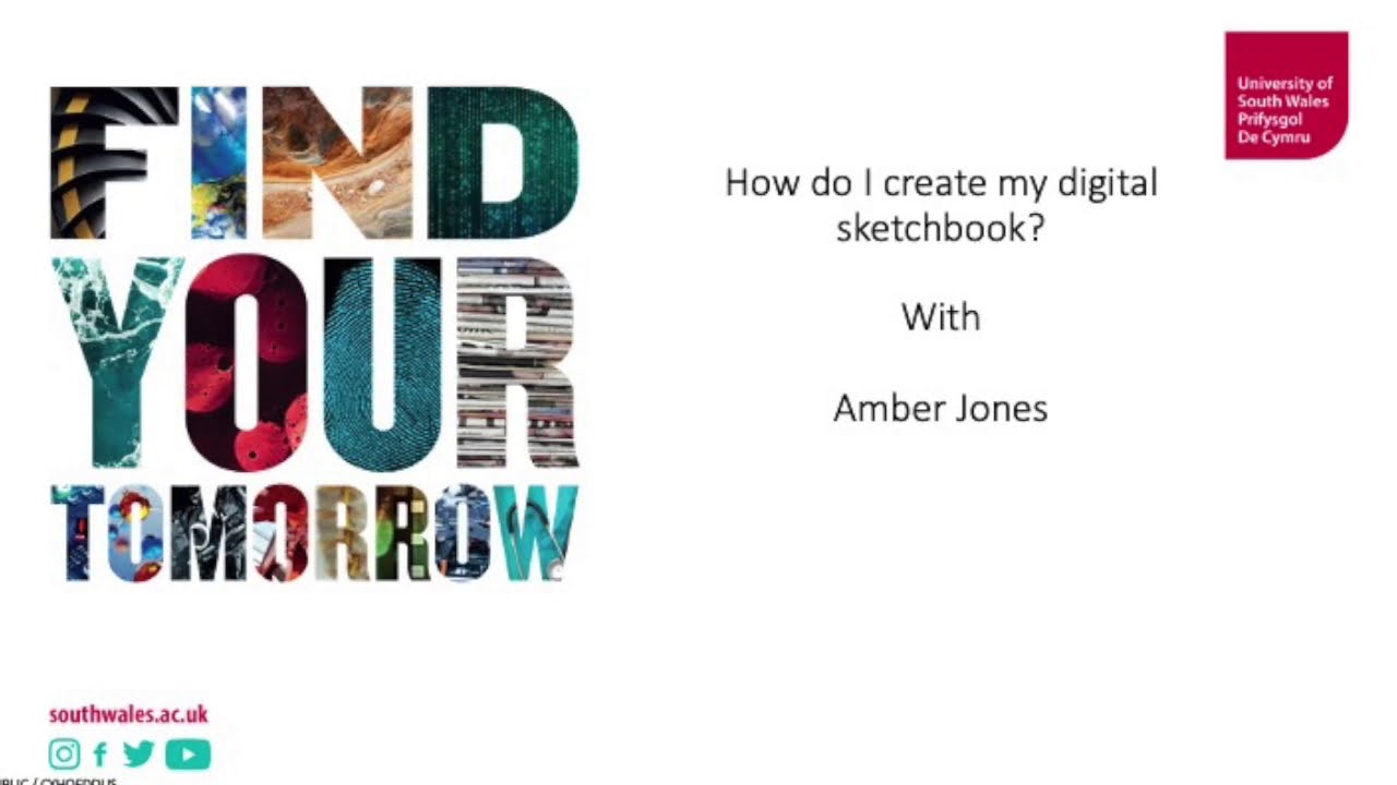 Creating a digital sketchbook with  Amber Jones