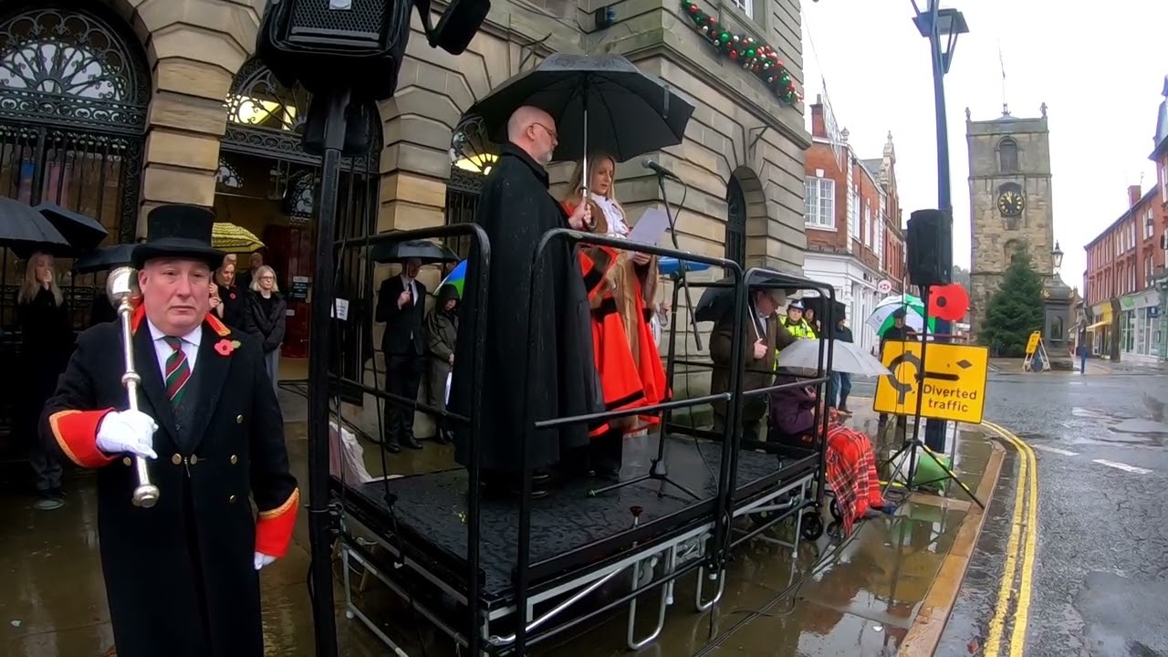 Bells mark Armistice Day at Morpeth