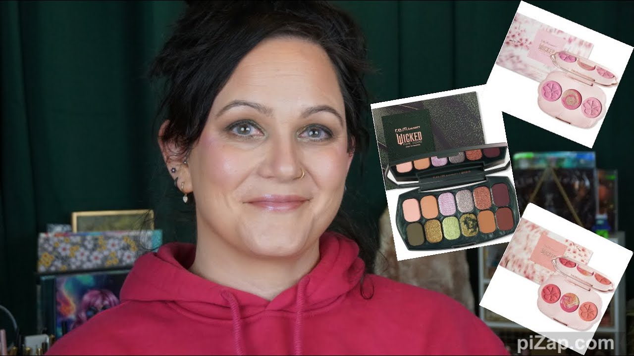 REM Wicked For Good OZIAN palette & Cherry Blossom Blush | 1st impression 
