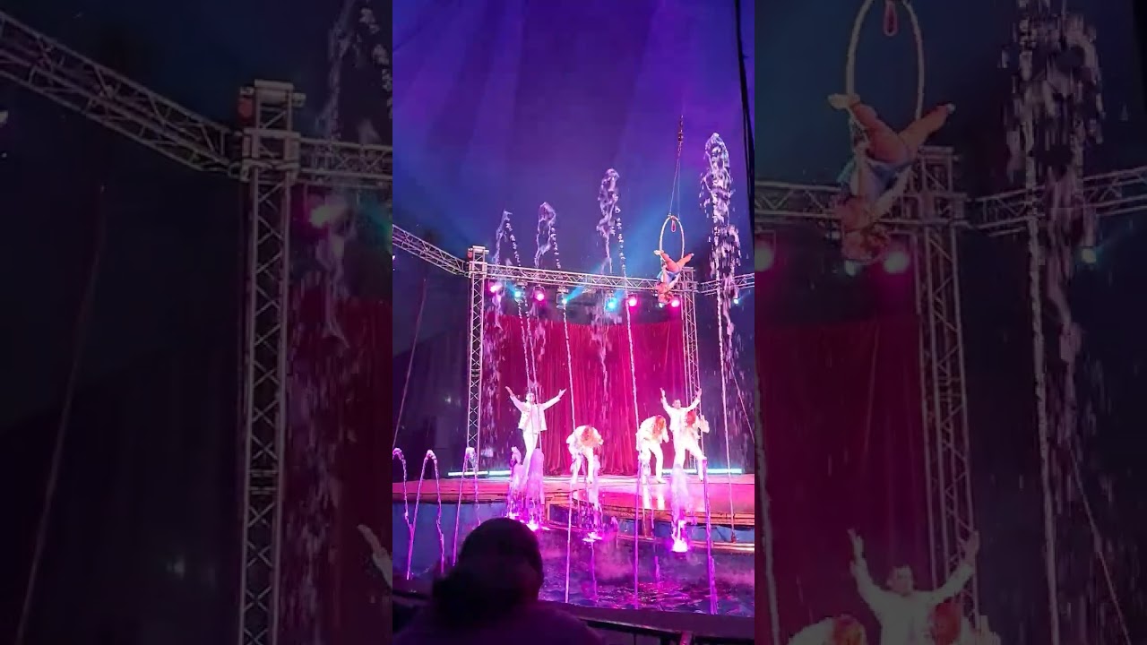 Imperial Show Cyrk na Wodzie 2.06.24 Jelenia Góra rozpoczęcie początek widowiska sztuka cyrkowa