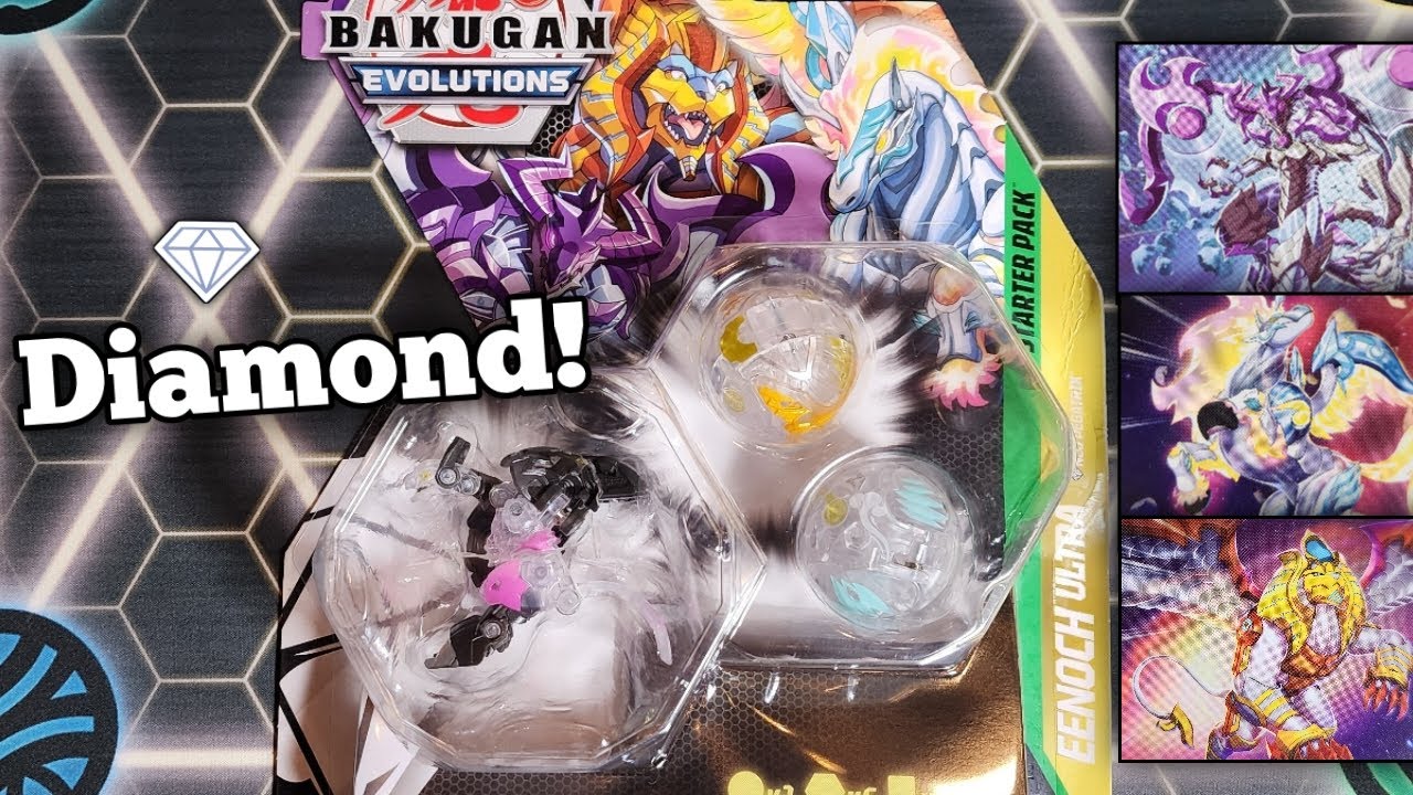 Bakugan Diamond Eenoch Ultra Starter Pack Opening!! (Evolutions)
