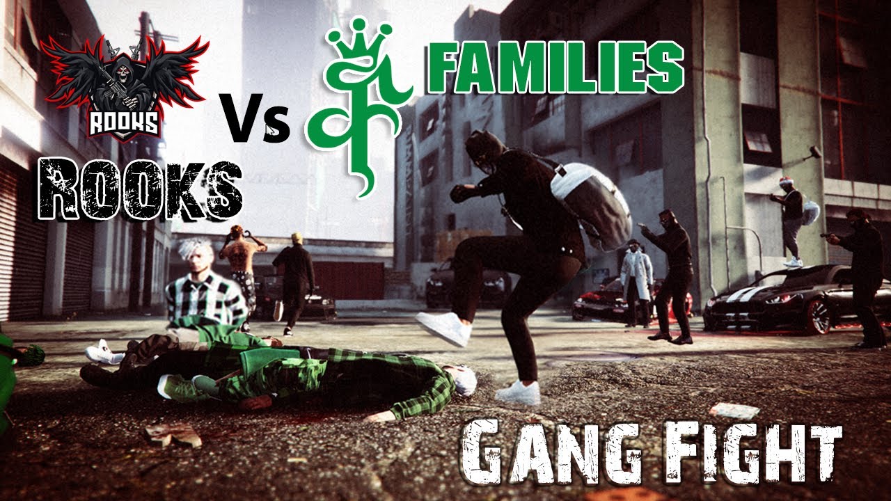 The Rooks Gang vs Grove Street Families💚 2nd Gang Fight Ceylonrp
