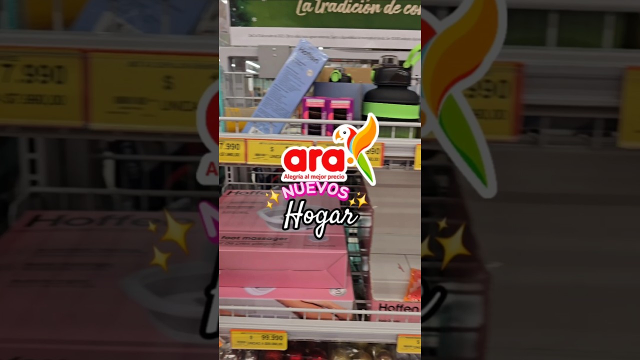 Productos NUEVOS para el Hogar que hay en Tiendas Ara 🧡🧴🍾 