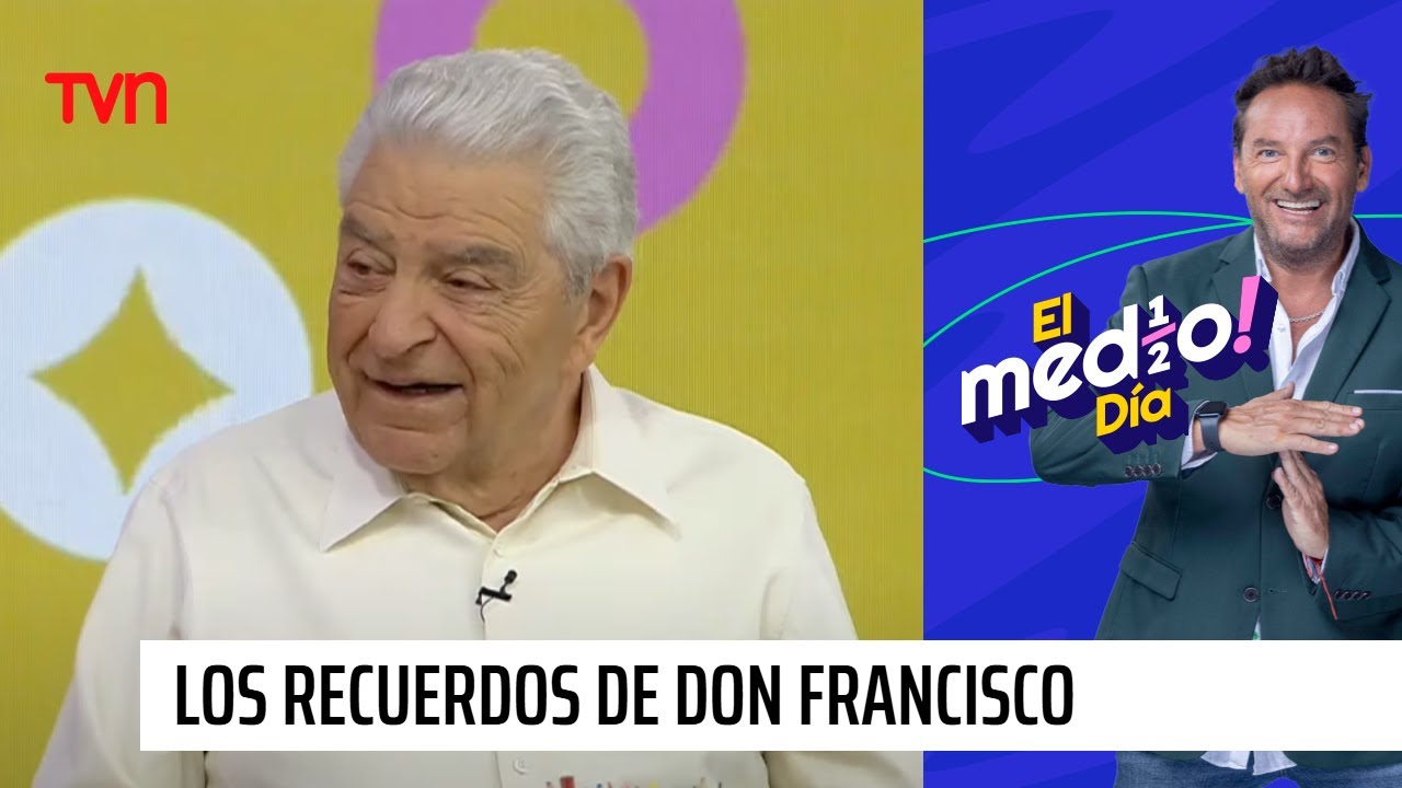 Los recuerdos de Don Francisco de sus mejores momentos en la televisión | El medio día