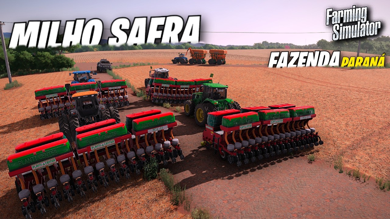SPD-Sistema De Plantio Direto Do Milho Safra | Farming Simulator 22 Simulando Vida Real