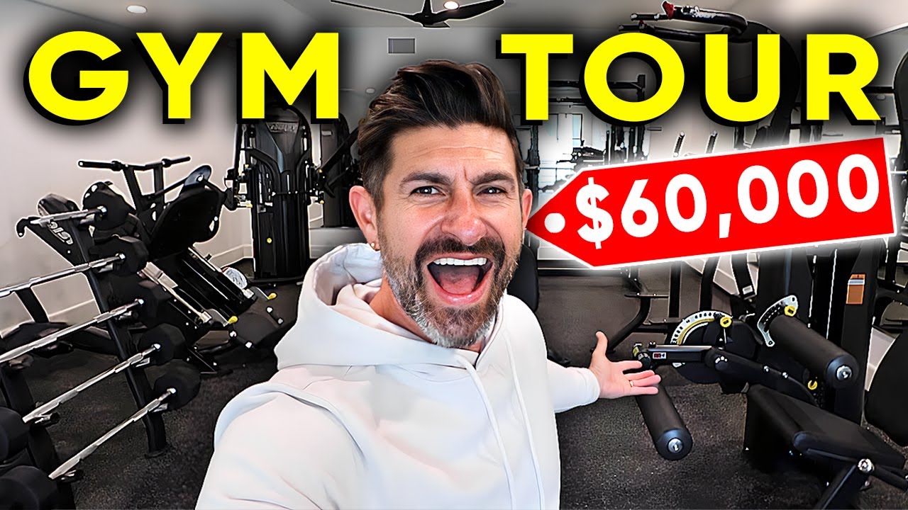 THE ALPHA M. HOME GYM TOUR (Come in & Check Out My New Gym)