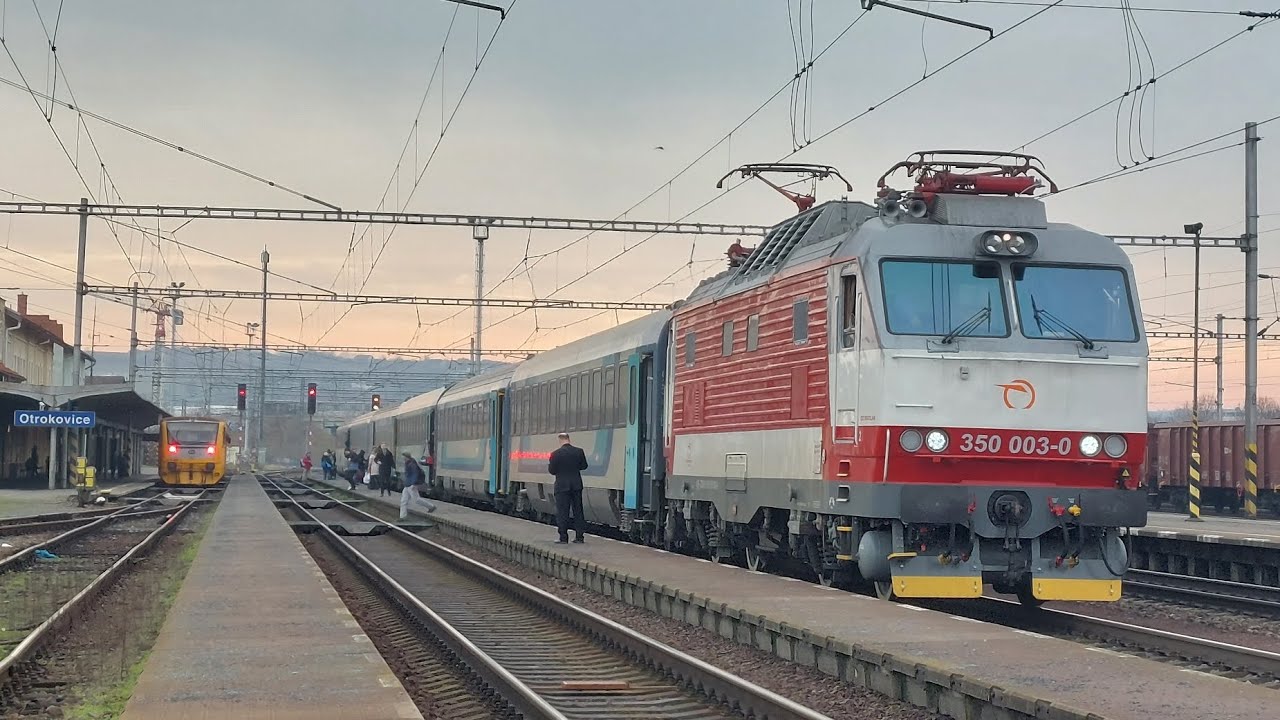 Vlaky Otrokovice 26.12.2022