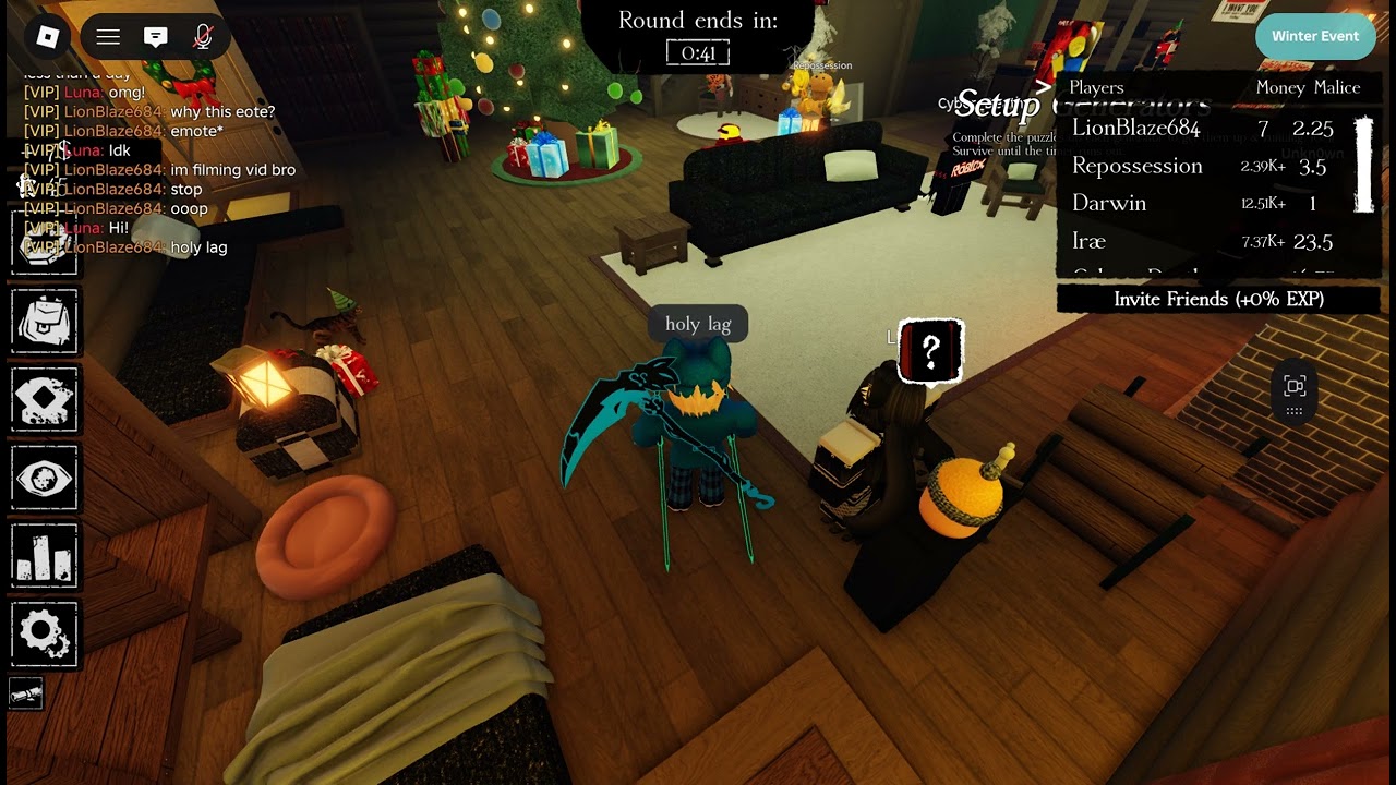 Playing with friends on alt account!