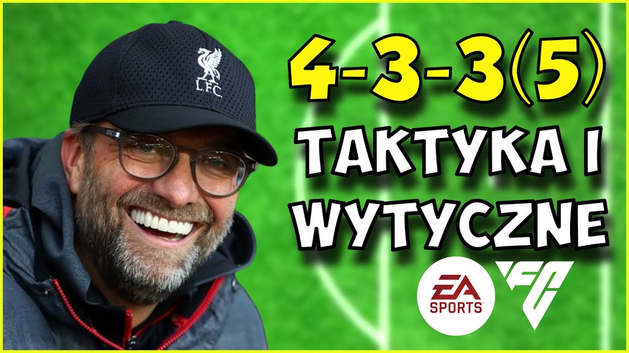 433(5) TAKTYKA I WYTYCZNE IDEALNE DO TIKI TAKI ! EA FC 24 PORADNIK