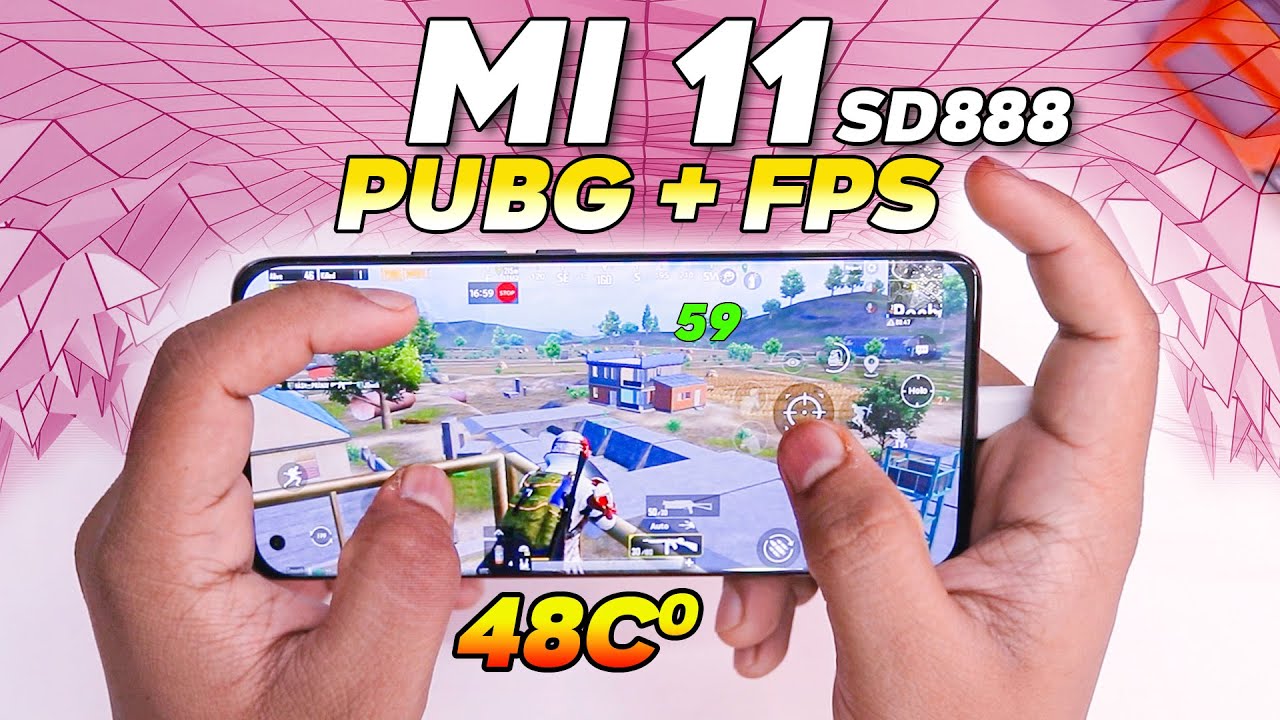 Mi 11 Pubg Test with FPS Meter | Gaming Review & Heating | SD 888 ne tho 🔥 Lga di...