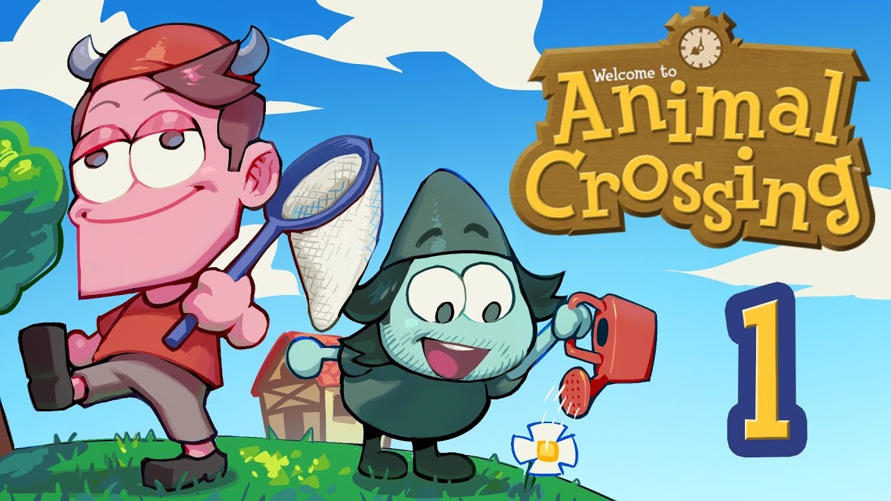 SuperMega Plays ANIMAL CROSSING - EP 1: Borat