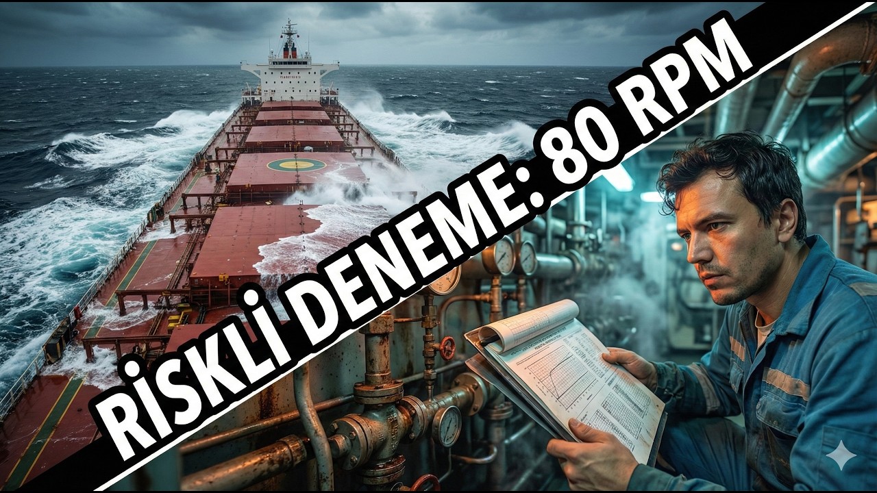 Bu Yaşlı Gemi Yıllardır 80 RPM Görmemişti! (Riskli Deneme ve Sonuç)
