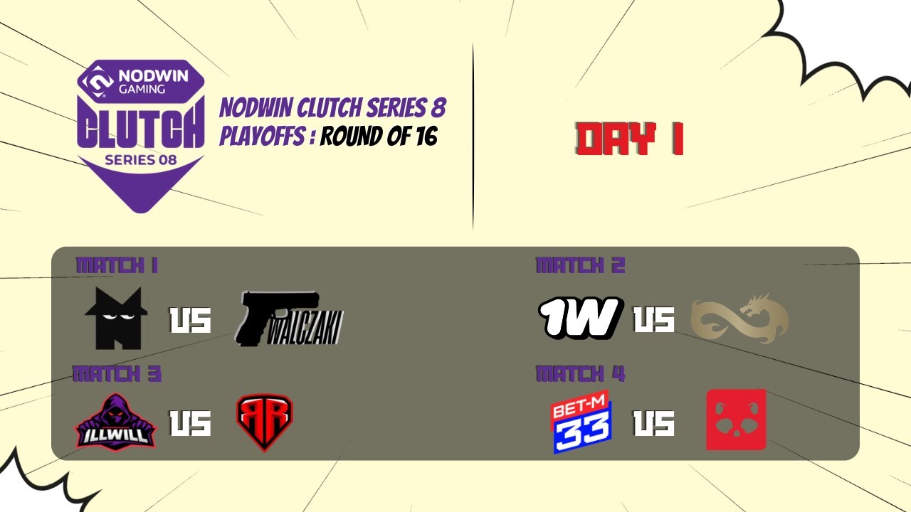 🔴 [LIVE] Bet-M 33 vs Tricked | Playoffs | NODWIN Clutch Series 8 #cs2live