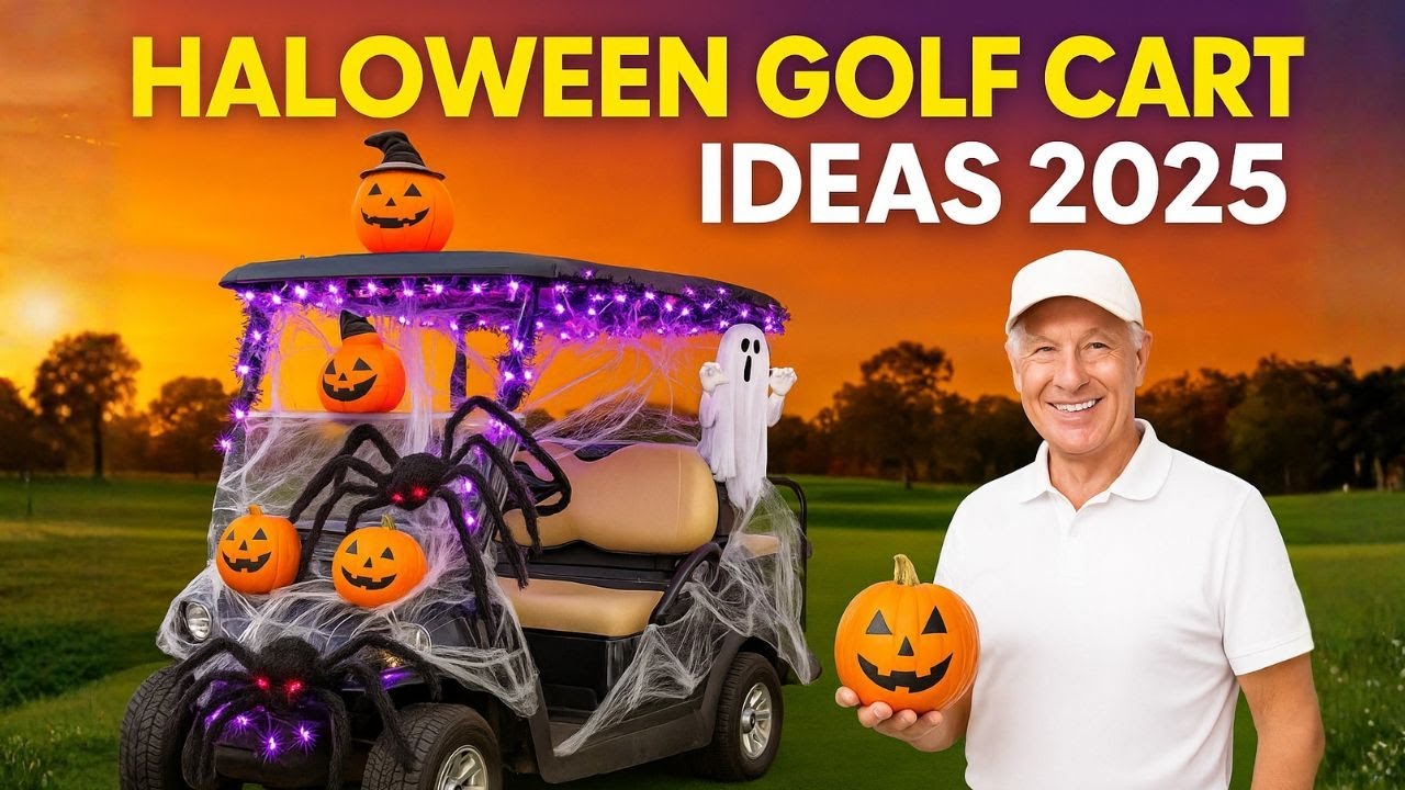 Top 10 Golf Cart Halloween Decoration Ideas 2025