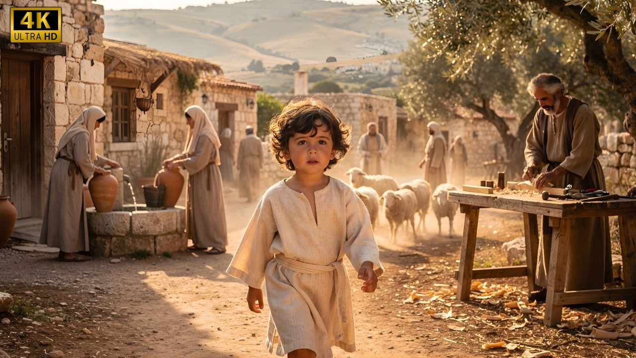 Como Foi a Infância de Jesus em Nazaré Há 2.000 Anos - Documentário Bíblico