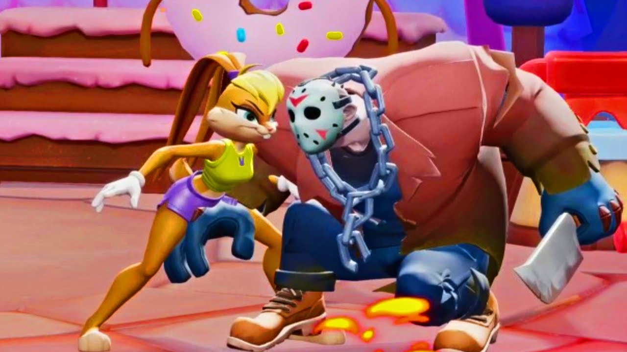 MultiVersus - Lola Bunny and Jason Voorhees Unique Interactions HD