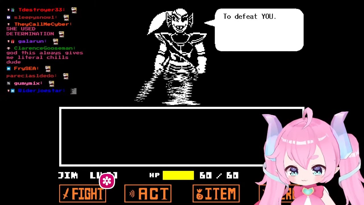Chibidoki Streams Undertale | Genocide Run