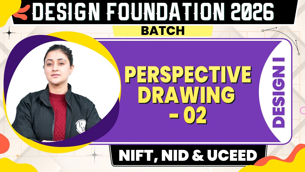 Design | :Perspective Drawing - 2  | NIFT, NID & UCEED 2026