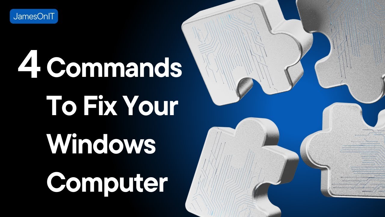 4 команды для исправления ошибок компьютера с Windows