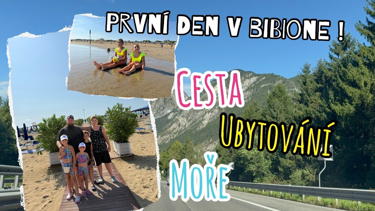 Itálie 2025 🏖️ Od cesty autem po první kroky na pláži 🏖️Tak začíná naše italské dobrodružství