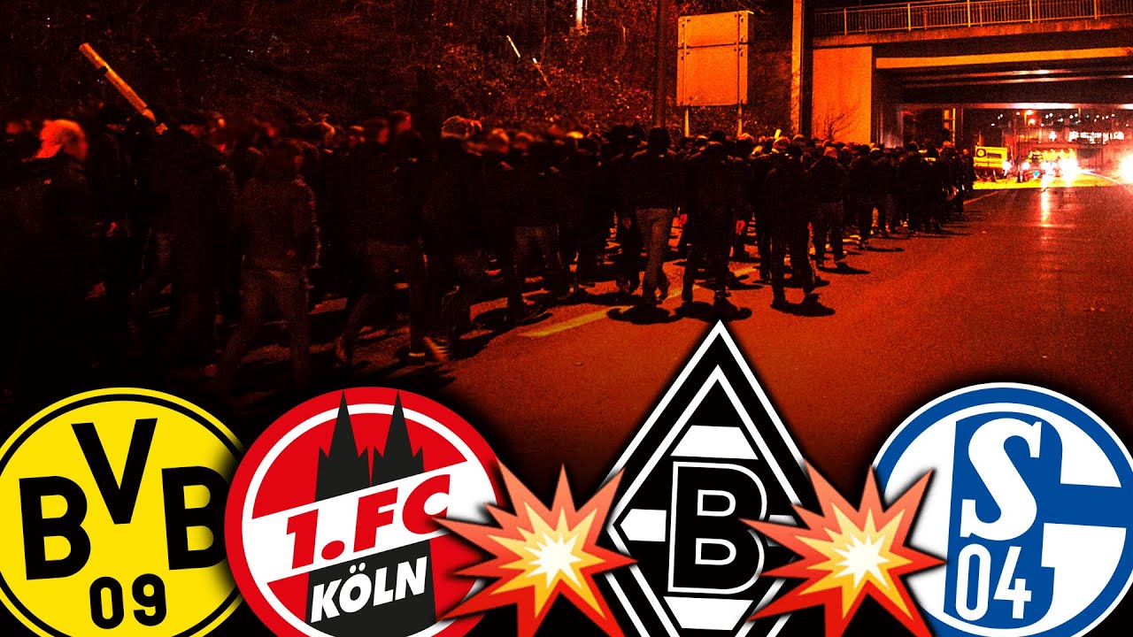 Angriff von Dortmund/ Köln auf Gladbach & Schalke! (Mordkommission ermittelt)