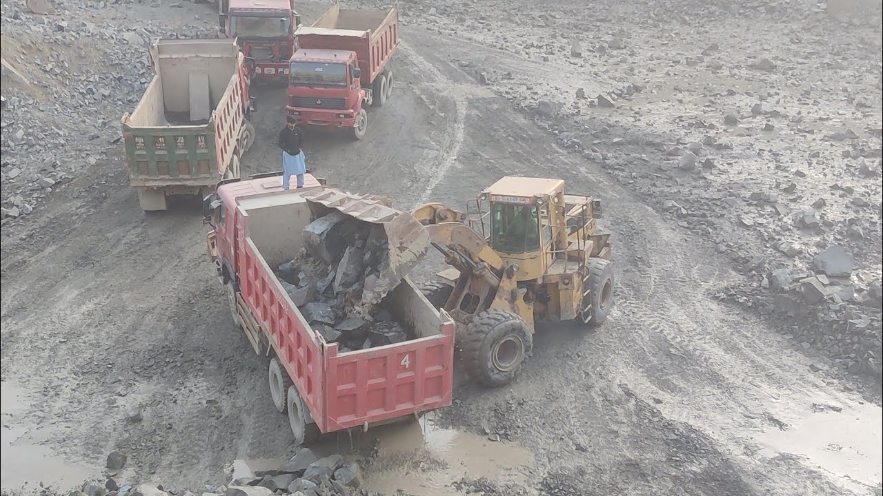 Pakistan hot work caterpillar loader loading trolley