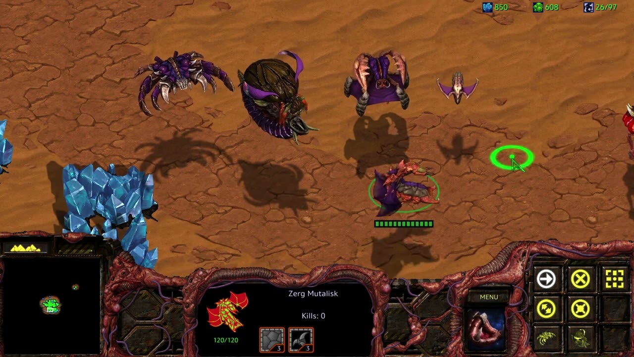 Starcraft Brood War Zerg Unit and Hero