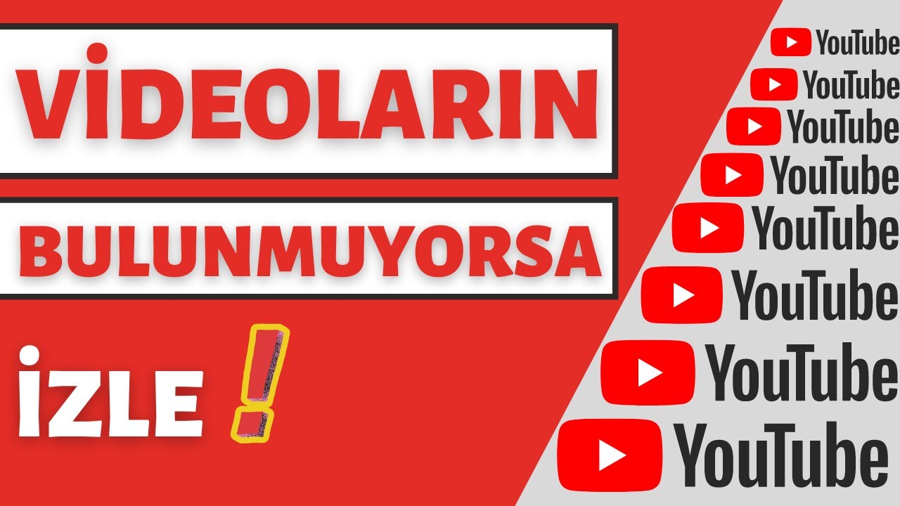 VİDEOLARIM ARAMALARDA VE ÖNERİLENLERDE ÇIKMIYOR ? 😣 ( Youtube İzlenme Arttırma )