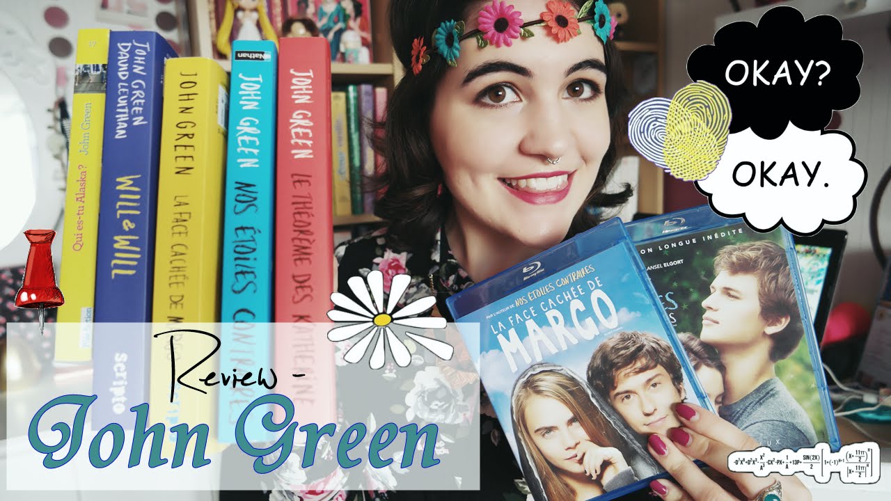 Zoom auteur 📚  : JOHN GREEN (+ les films)