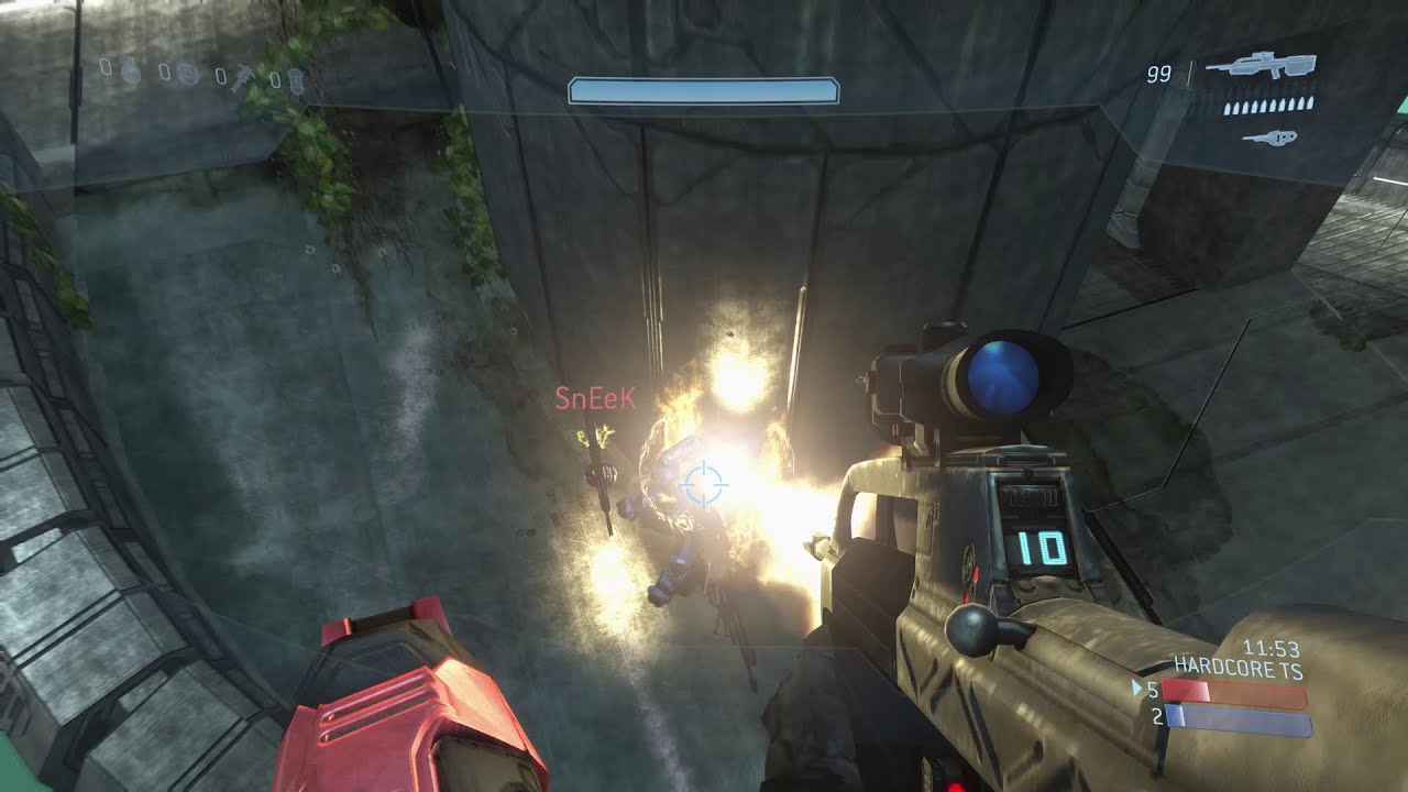 Halo 3 - Blunt vs Sneek 1v1 (Game 3)