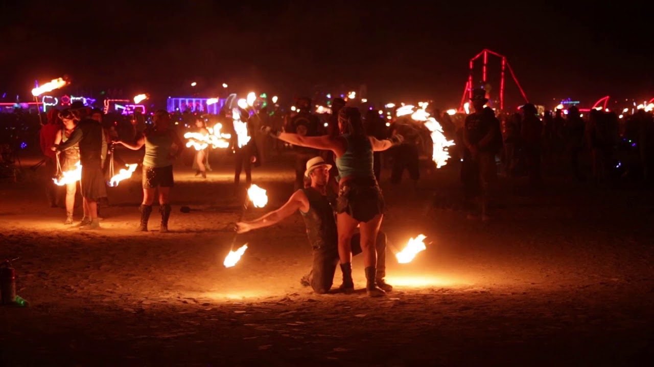 Controlled Burn Inner Circle Burning Man 2017