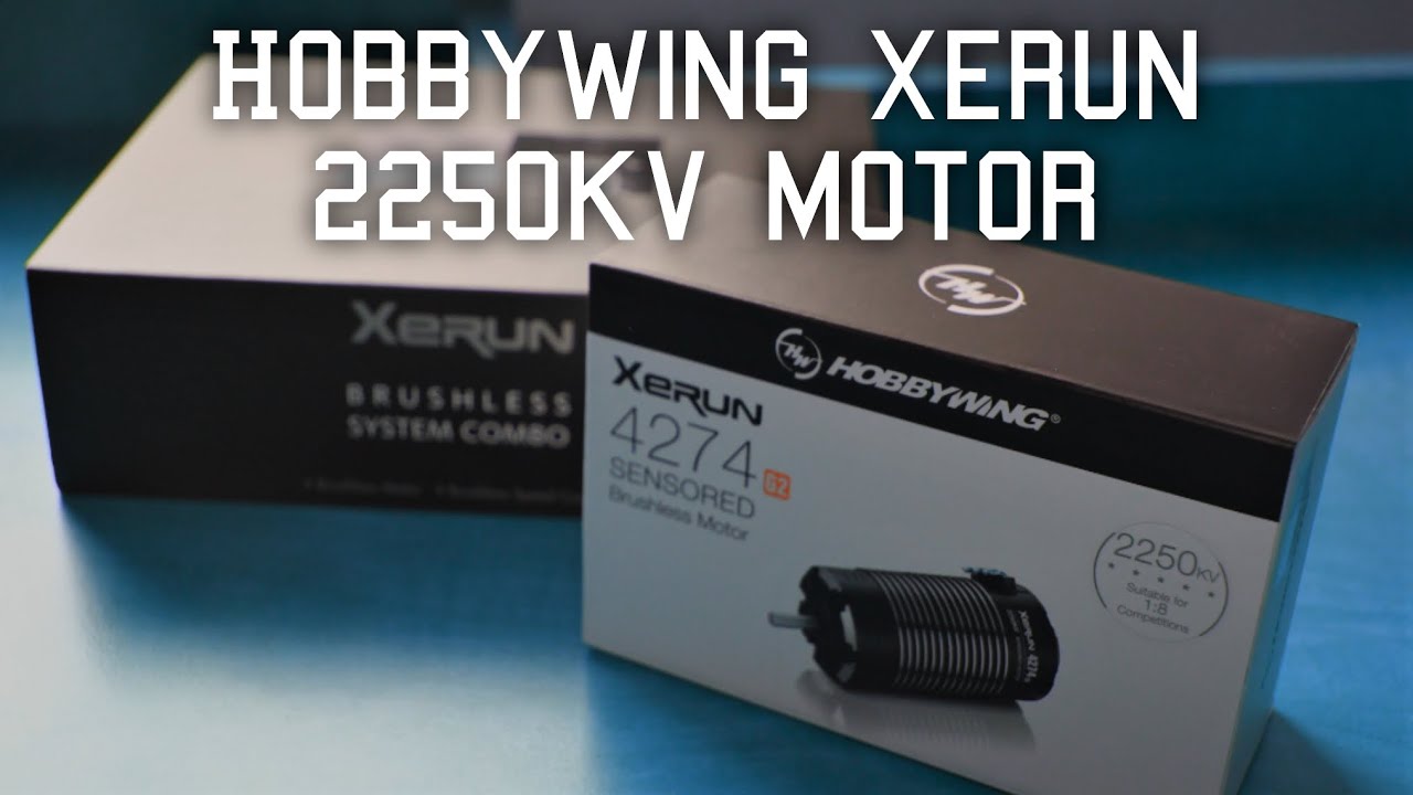 Hobbywing XeRun 4274 G2 Sensored Brushless Motor - Quick Unboxing