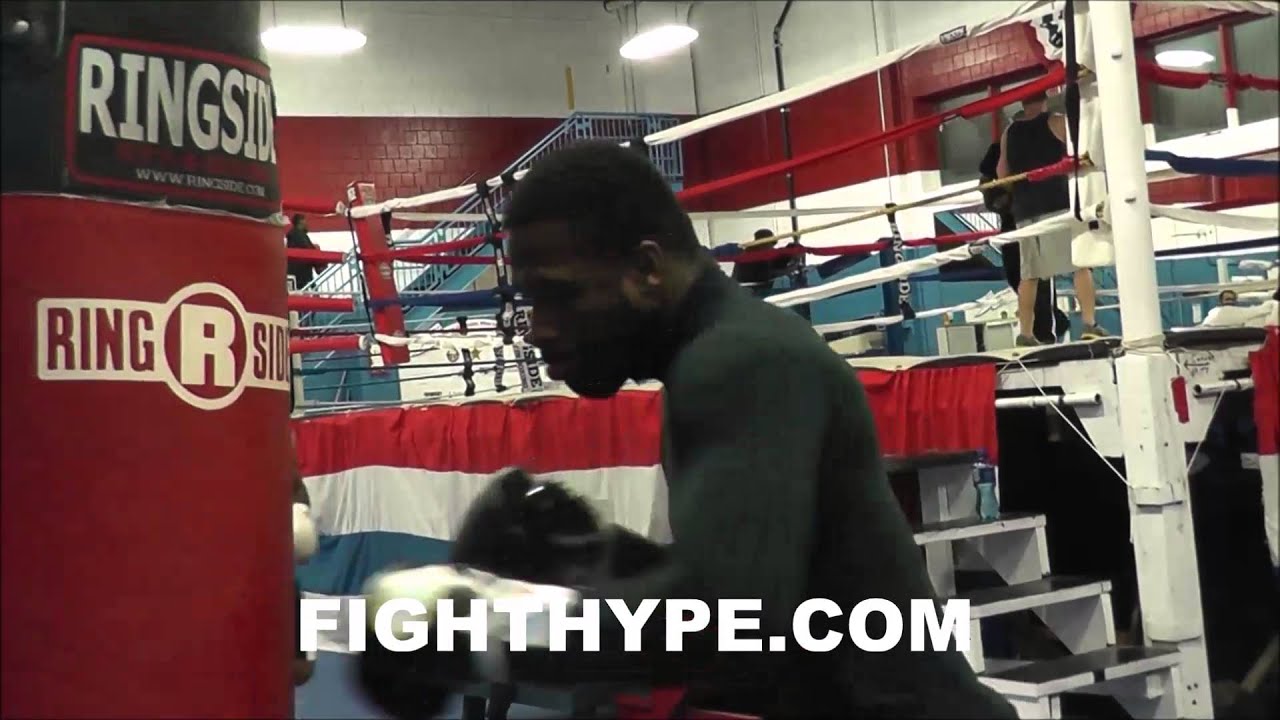 ADRIEN BRONER INSANE NON-STOP 40-MINUTE HEAVY BAG WORKOUT
