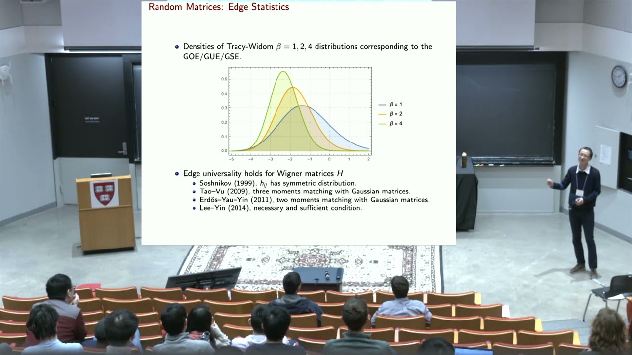 Jiaoyang Huang: Random Matrix Statistics and Airy Line Ensembles