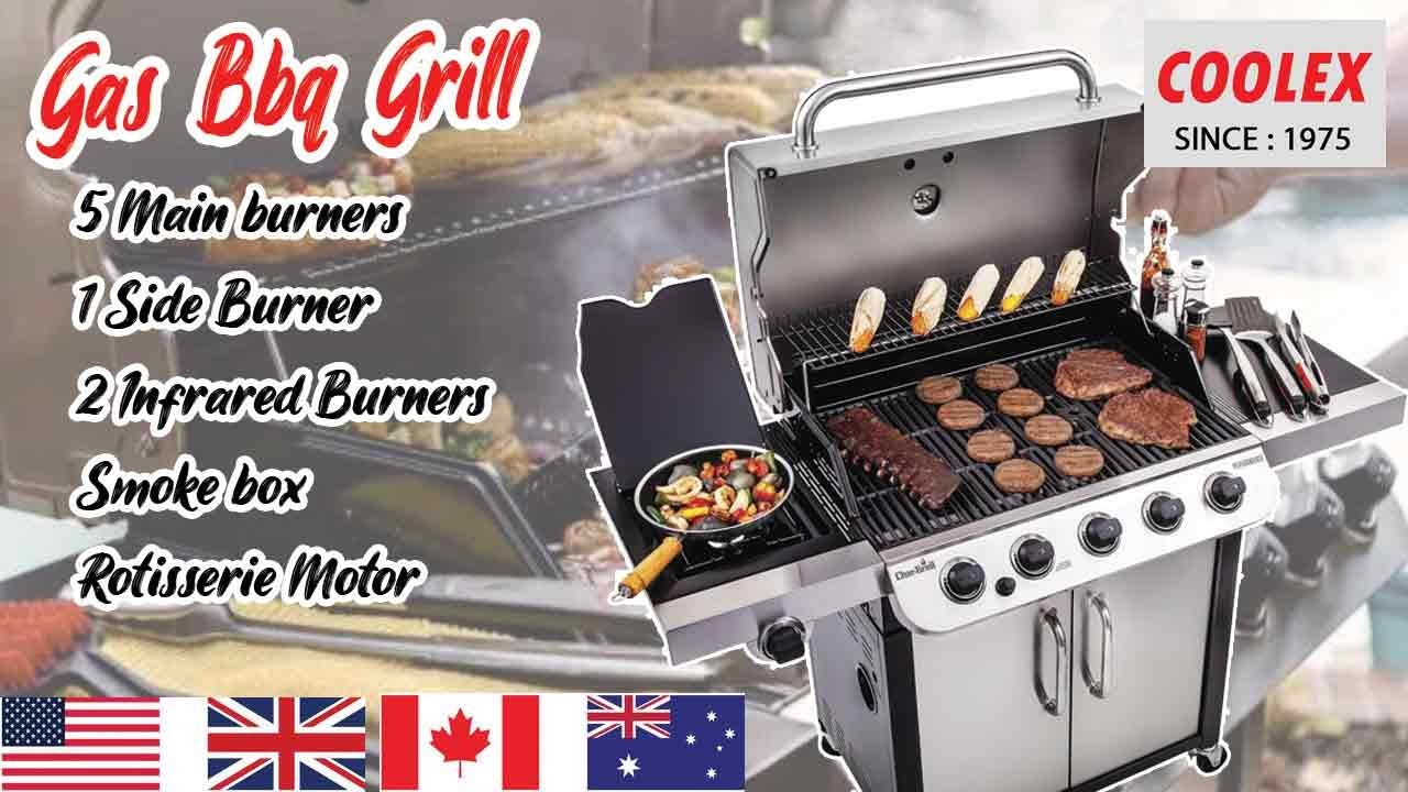 304 STEEL GAS GRILL BBQ MACHINE FEATURES EXPLANATION.THIS BARBECUE MACHINE IS FAMOUS IN USA & EUROPE