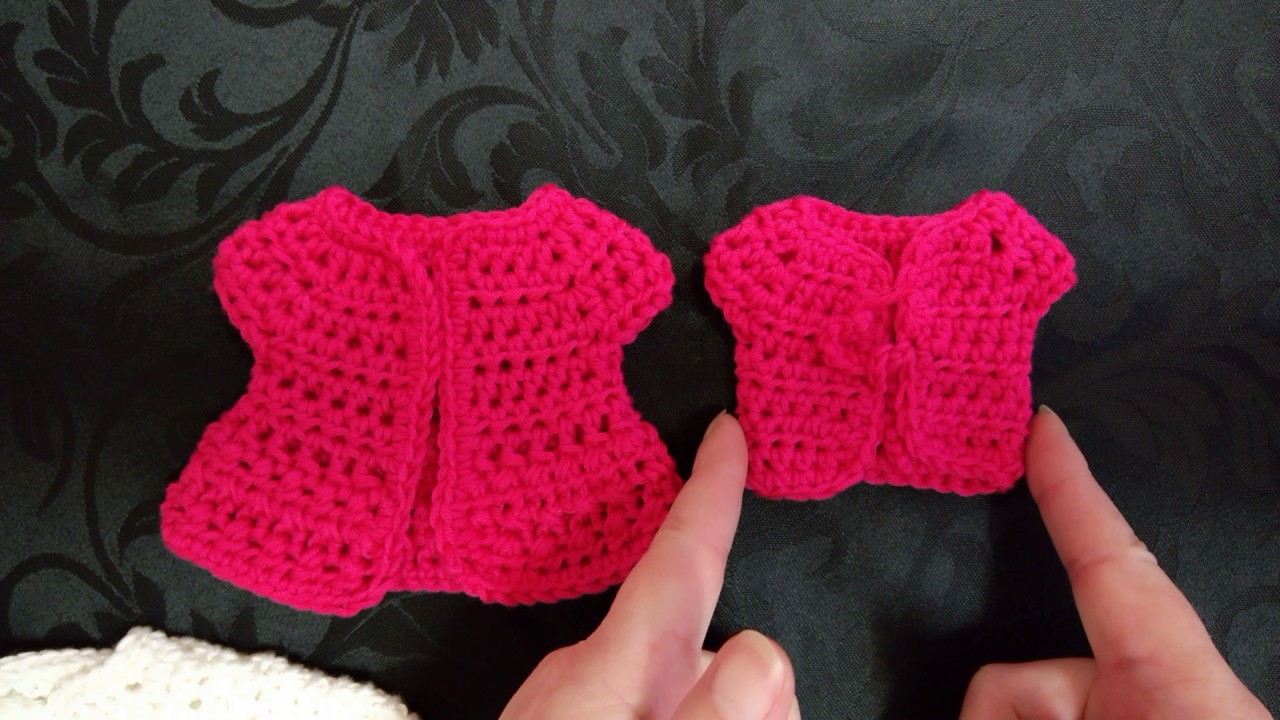 How to crochet my teeny tiny cardigans and history of Omphalos stones