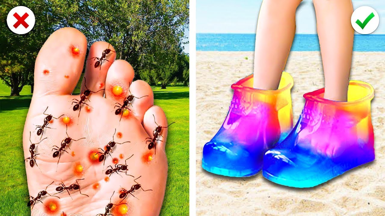 💸 RICH VS BROKE: Beach Gadgets & Parenting Hacks You Must See! @CraftyPandaHOW