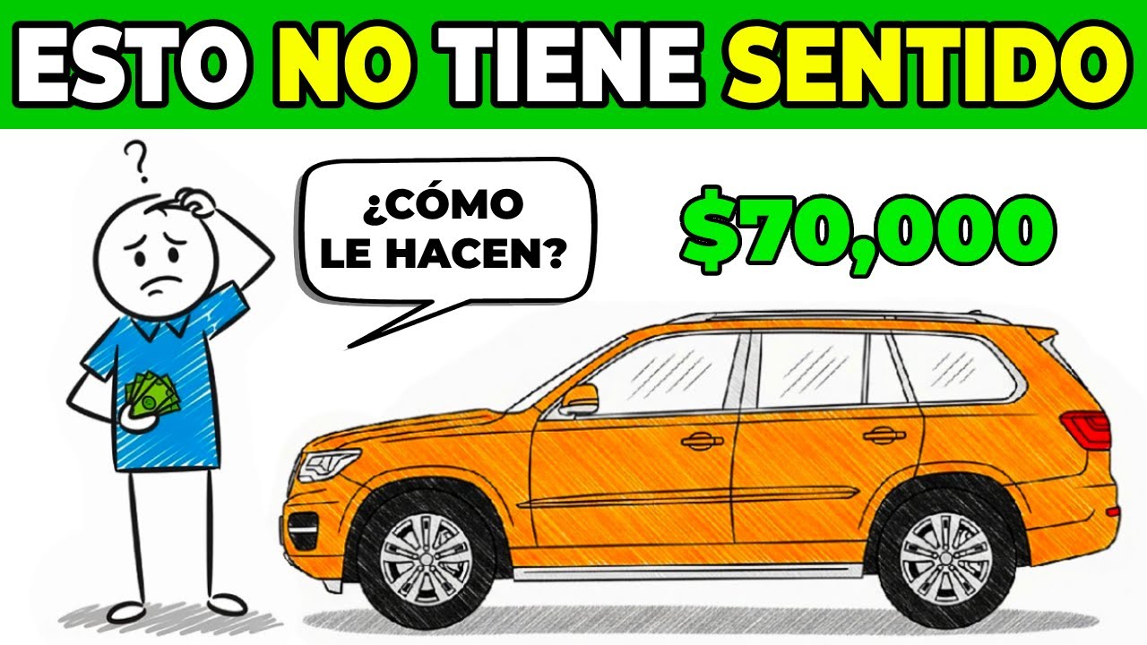 ¿Cómo TANTA GENTE compra AUTO NUEVO y CARO con un SUELDO BAJO?
